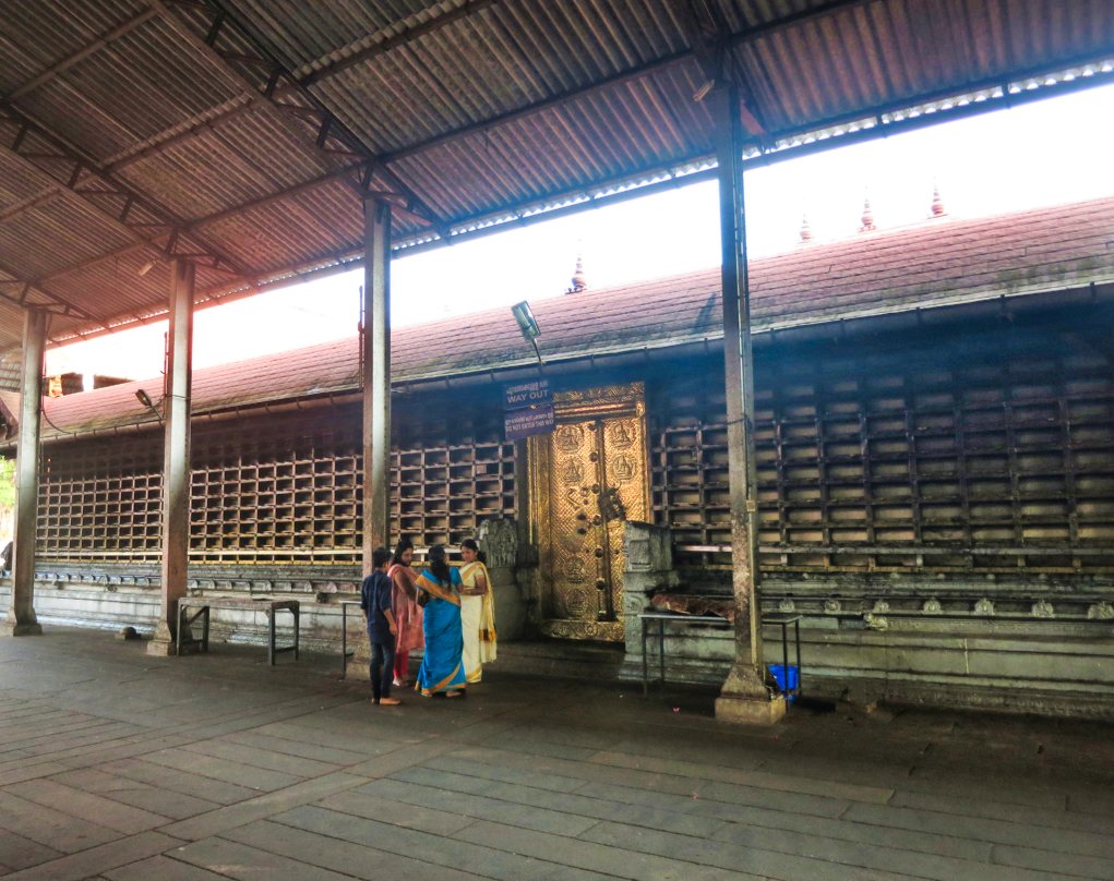 uasatish; Kerala; Gold Covere Door; 