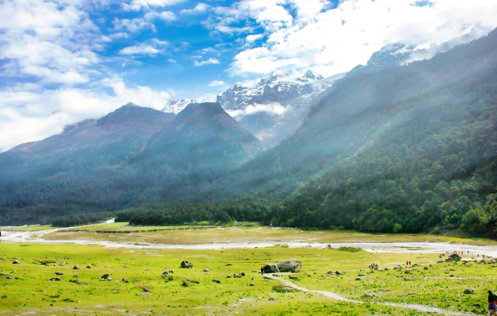 Sikkim; valley; India; Himalayas; travel blog; uasatish;