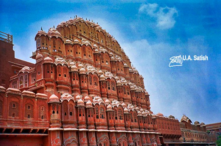 Hawa Mahal; architecture; India; uasatish; travel blog;