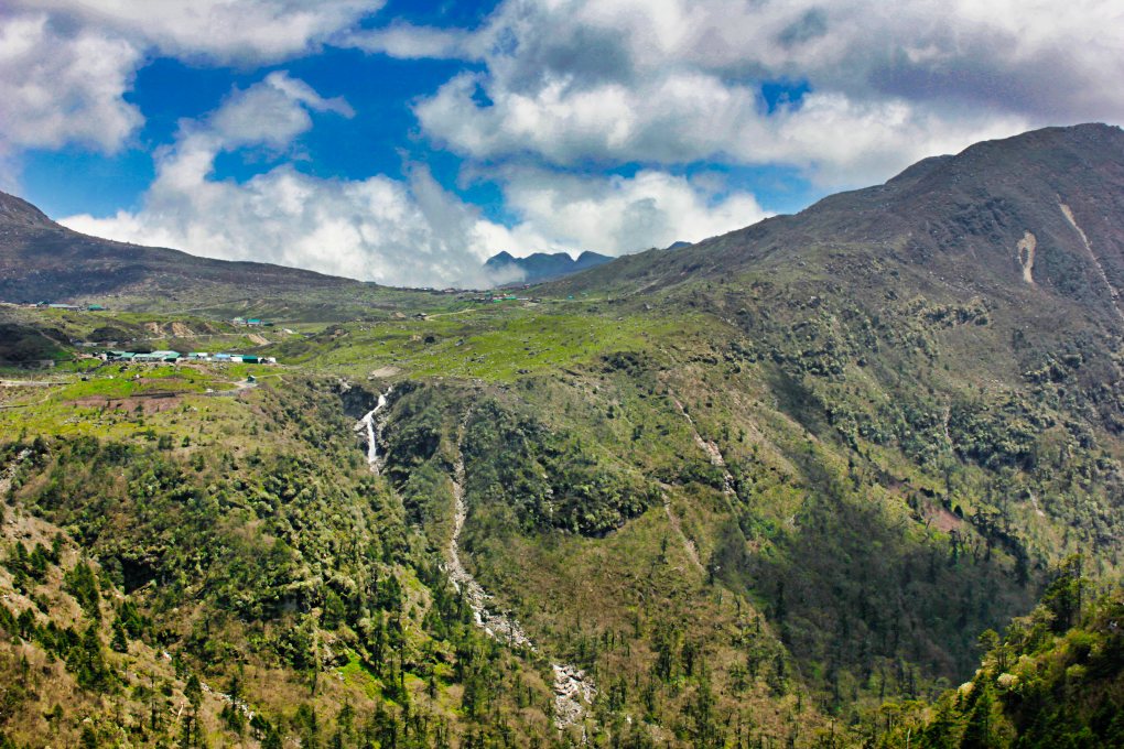 Sikkim; Himalayas; India; waterfall; uasatish;