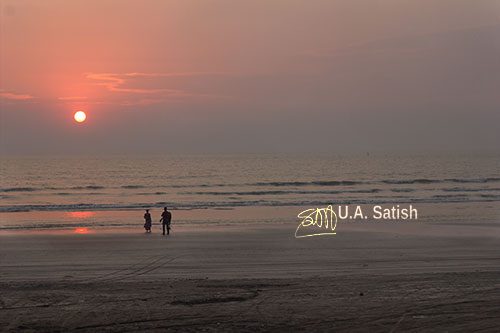 Kalamb Beach; Maharashtra; India; silhouettes; nature; uasatish; https://uasatish.com;