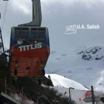 Titlis; Mount Titlis; mountain; Switzerland; snow; uasatish; https://uasatish.com; cable car; Rotair Gondola;