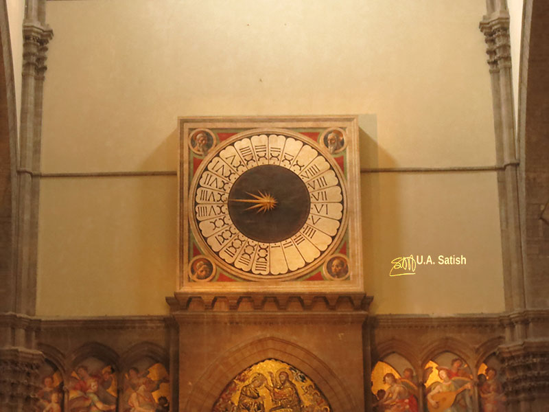Cathedral of Florence; Florence; Italy; Roman Clock; uasatish;