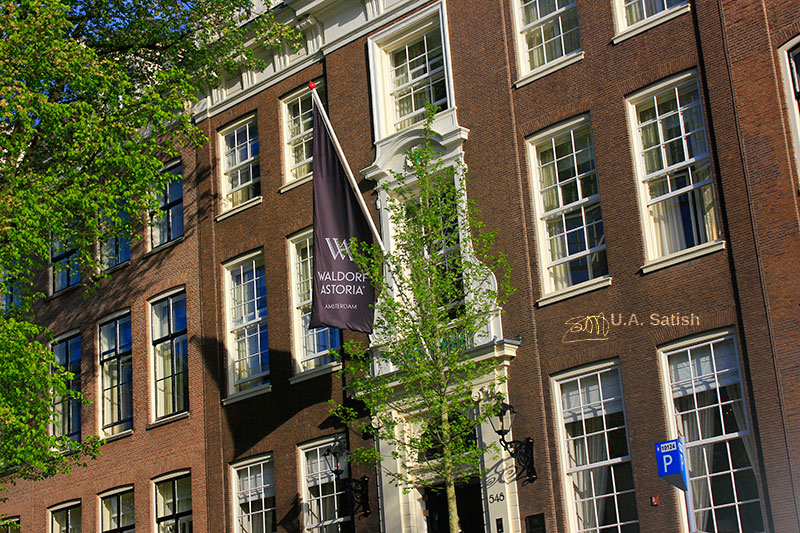 Waldorf Astoria; Amsterdam; uasatish; old buildings;