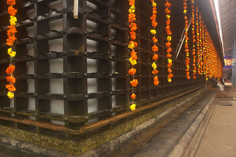 Ernakulathappan Temple; Ernakulam; Kochi; Kerala; India; temple; uasatish; flowers;