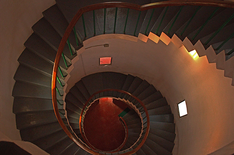 Kannur; Cannanore; Kerala; India; outdoor; uasatish; spiral staircase;