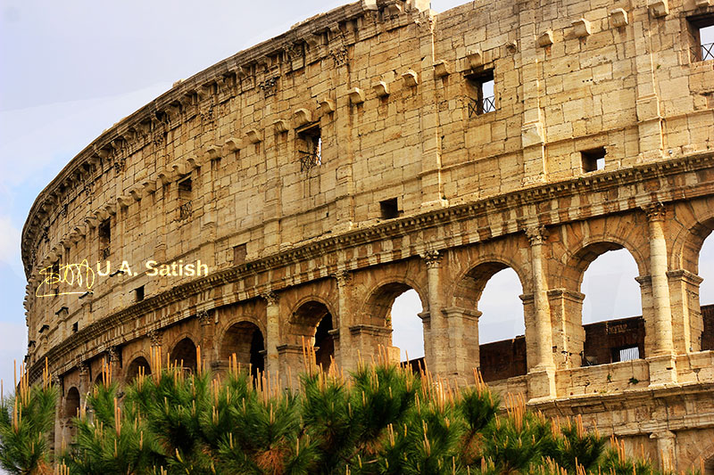 Colosseum; Rome; Italy; architecture; Roma; uasatish; outdoor;