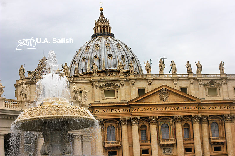 St. Peter's Cathedral; Vatican City; Rome; Italy; architecture; outdoor; uasatish;