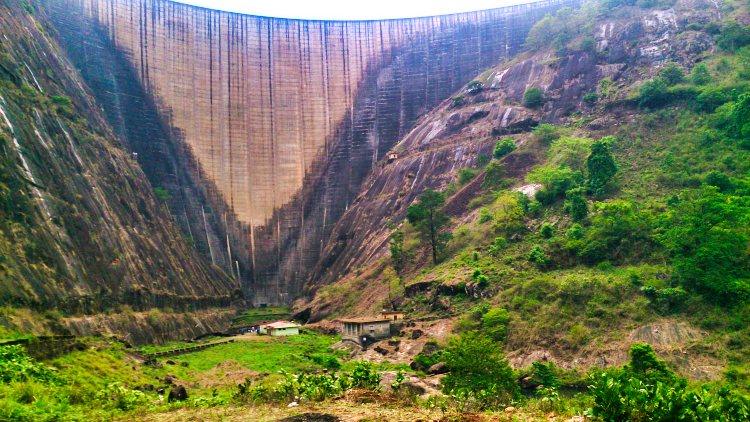 Idukki Arch Dam over Periyar River in Kerala - U.A. Satish