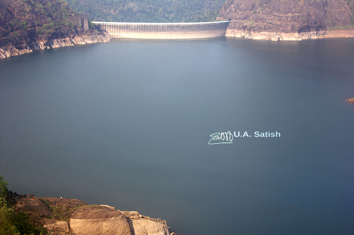 Idukki Arch Dam; Idukki; Kerala; India; outdoor; mega structure; travel; reservoir; rocks; uasatish; dam; https://uasatish.com;