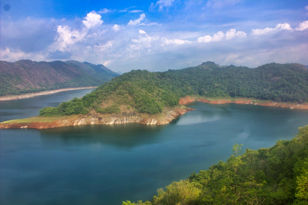 Idukki Arch Dam over Periyar River in Kerala - U.A. Satish