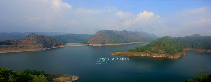Idukki Arch Dam; Idukki; Kerala; India; outdoor; mega structure; travel; reservoir; rocks; uasatish; dam;