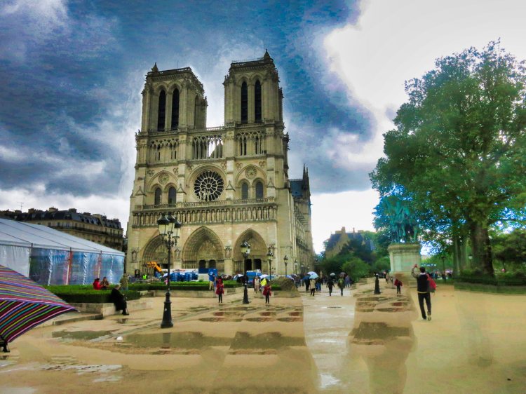 Notre Dame Cathedral; Paris; France; uasatish;