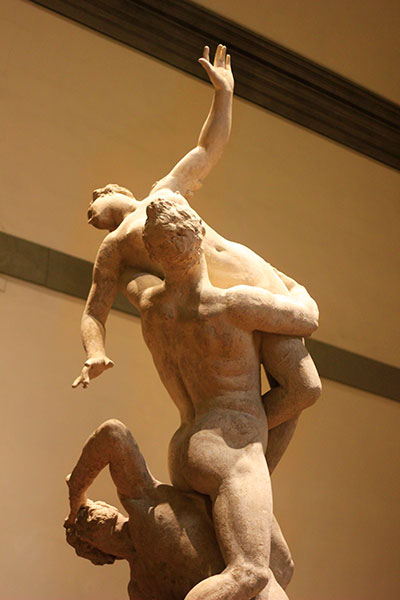 Accademia Gallery; sculpture; Florence; Italy; indoor; travel; uasatish; art museum;