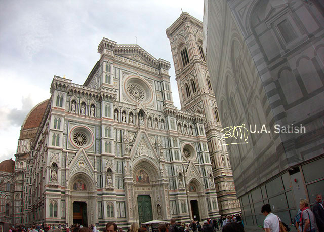 Santa Maria del Fiore; Cathedral; Florence; Italy; architecture; building; uasatish; outdoor; travel;