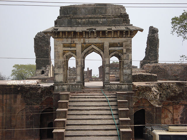 Ashrafi Mahal; Mandu; Madhya Pradesh; India; outdoor; travel; architecture; usatish;