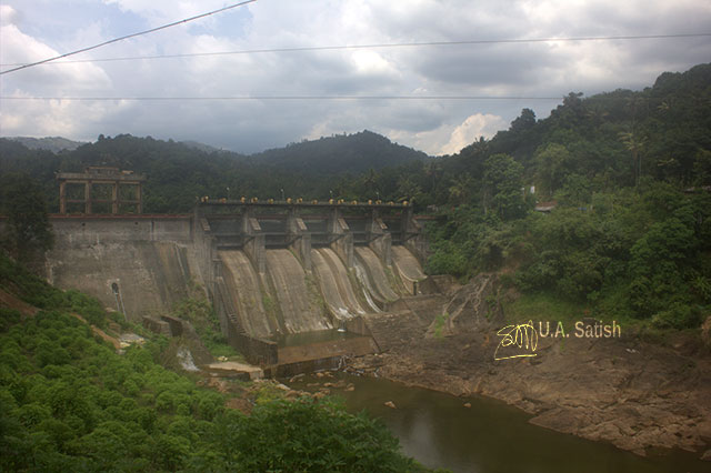 Kallarkutty Dam; Vellathuval; Kerala; India; dam; Mudira Puzha; outdoor; sky; clouds; travel; uasatish;