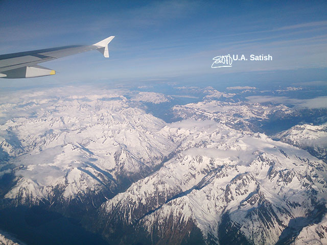 Long haul flights; Alps; Switzerland; mountains; outdoor; travel photography; uasatish;