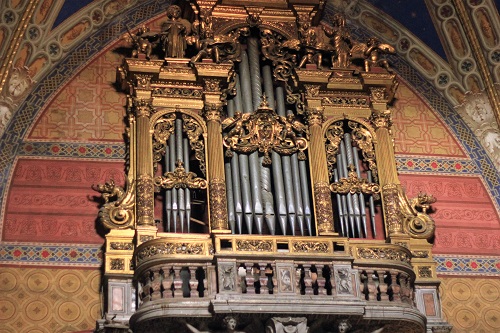 Basilica di Santa Maria Sopra Minerva; Rome; Italy; church; architecture; travel; uasatish; pipe organ;