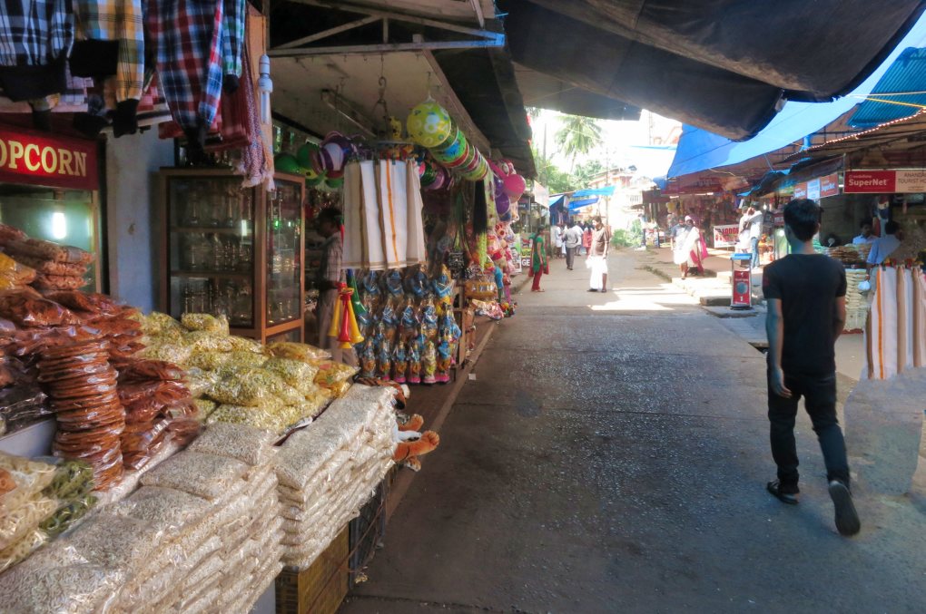 uasatish; Hindu Temple; Kannur; Kerala; shops;