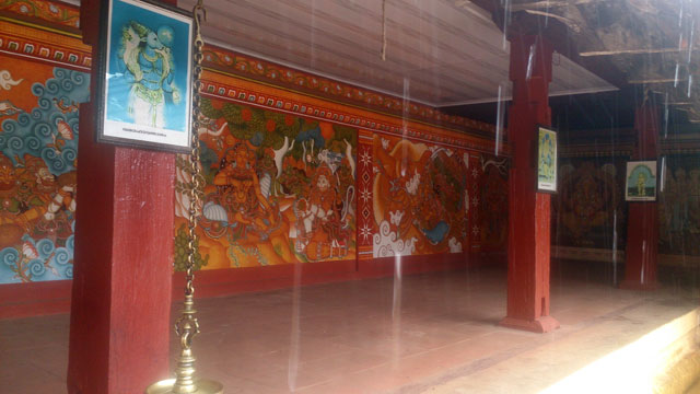 Thalassery Fort; Thalassery; Tellicherry; Kerala; India; outdoor; uasatish; Thiruvangad Temple; wall paintings;