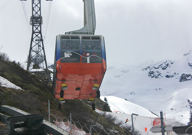 Mount Titlis; Switzerland; cable car; outdoor; snow; mountain; uasatish;