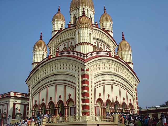 Dakshineswar Temple; Kolkata; Calcutta; India; temple; architecture; outdoor; uasatish;