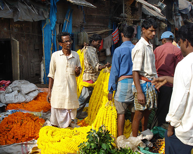 Flower Market; Kolkata; Calcutta; India; outdoor; uasatish;; travel blog;