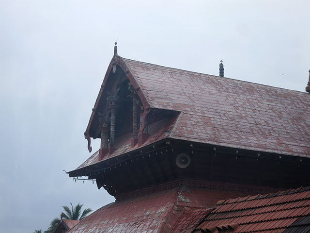 Sree Ramaswamy Temple; Thiruvangad Temple: Thalassery; Kerala; India; architecture; outdoor; uasatish; building; Thiruvangad; roof;