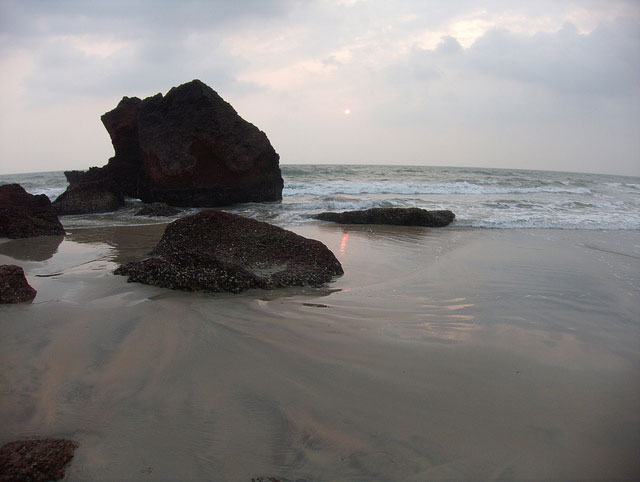 Payyambalam Beach; Kannur; Kerala; India; sand; sea; sky; outdoor; uasatish;