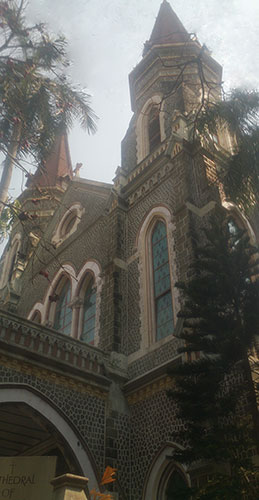 Cathedral of the Holy Name; Colaba; Mumbai; ndia; church; heritage building; uasatish; outdoor;