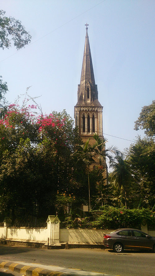 Afghan Church; Colaba; Mumbai; India; Bombay; church; heritage structure; Gothic architecture; outdoor; uasatish;