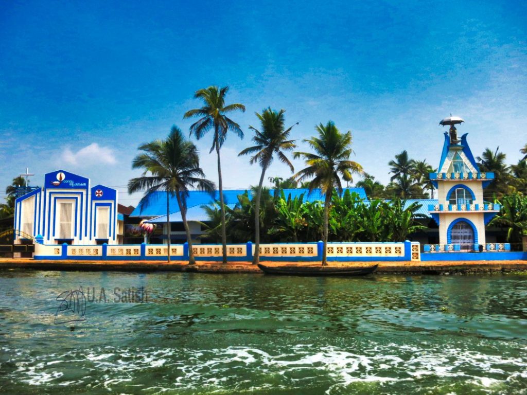 Kainakary Govenda Church; Alappuzha Houeboat Cruise; Alappuzha; Kuttanad; uasatish;