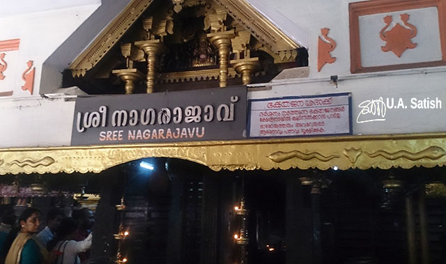 Mannarasala Temple; Haripad; Kerala; India; temple; building; uasatish;