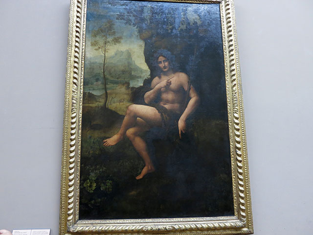 Bacchus; painting; Leonardo da Vinci; Paris; France; uasatish;