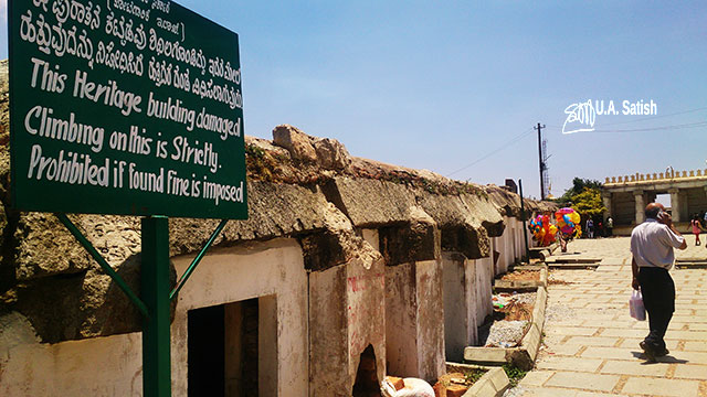 Bangalore; #ancient Dravidian rock temple; #India; #architecture; uasatish; building;