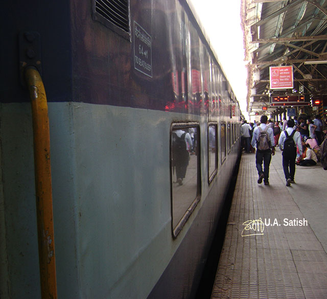 Kalyan Junction; Maharashtra; India; Central Railway; train travel; uasatish; railway station;