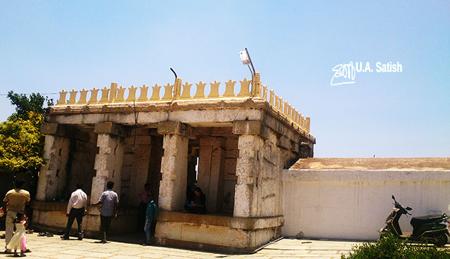 Nandi Hills; Bangalore; Nandi Temple; #ancient Dravidian rock temple; #India; #architecture; uasatish;