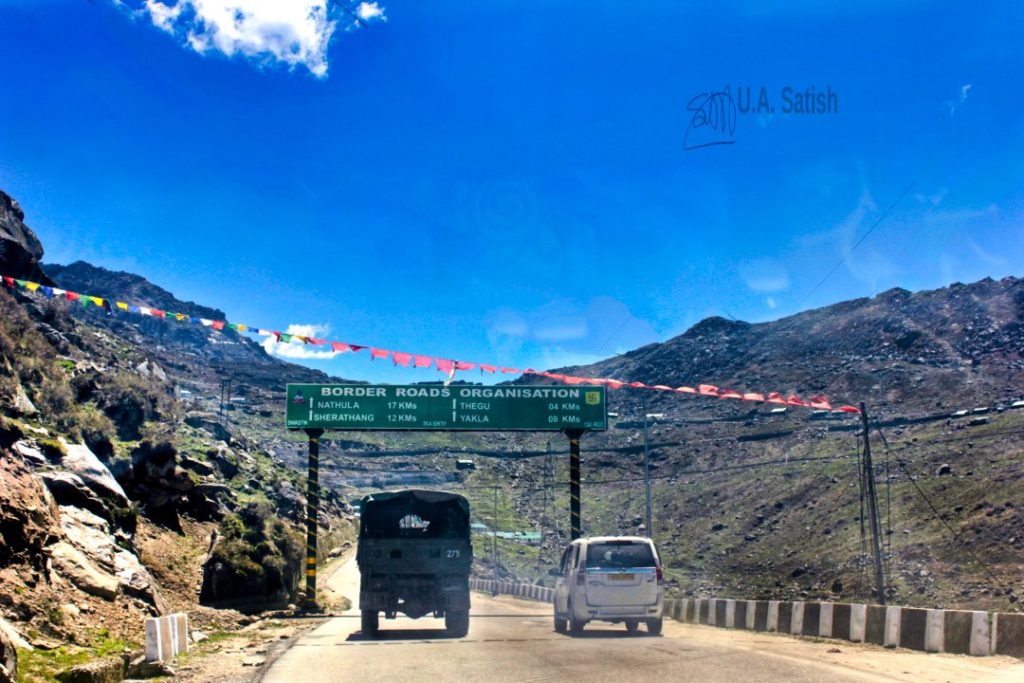 Nathula 17 KM; Sikkim; road; General Observations on Sikkim; uasatish;