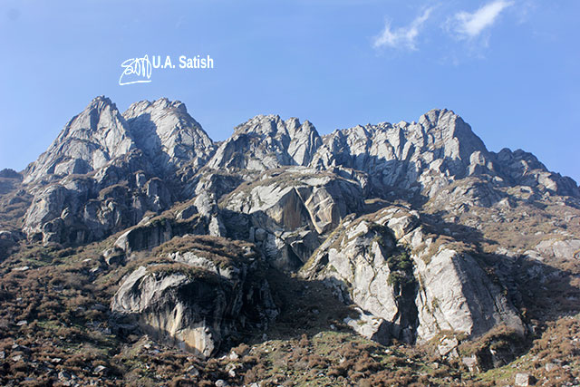 Sikkim; Changu Lake; glacial lake; rocks; India; uasatish;