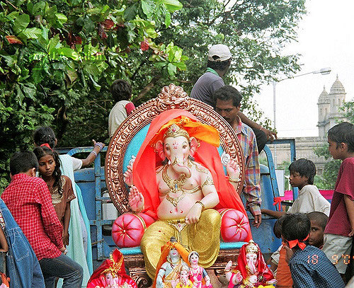 Ganpati Festival; Mumbai; India; uasatish; Ganpati;