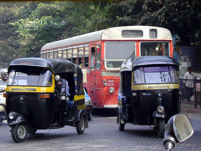 Autorickshaws; Mumbai; India; Andheri; uasatish;