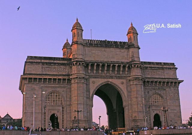 Gateway of India; Mumbai; India; Apollo Bunder; South Bombay; uasatish;