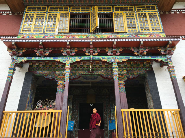 Pemayangtse Monastery; Pelling; Sikkim; India; architecture; building; uasatish;; Sangchen Pemayangtse;