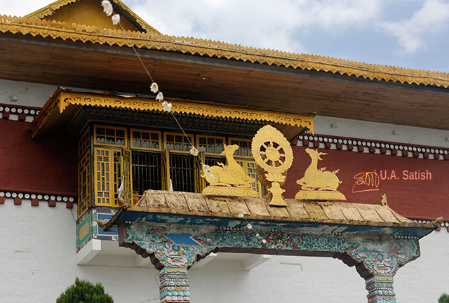 Pemayangtse Monastery; Pelling; Sikkim; India; architecture; building; uasatish;; Sangchen Pemayangtse;