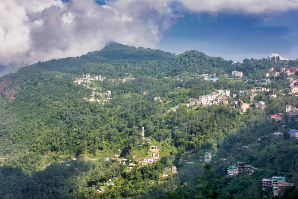 Gangtok Hill; Sikkim; uasatish; Himalayas;