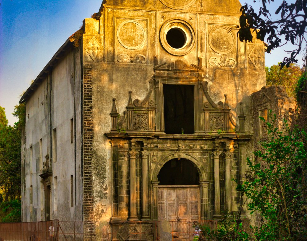 Gonzalo Church; Vasai Fort; Maharashtra; Mumbai; travel blog; uasatish; Bassein Fort; Portuguese ruins;