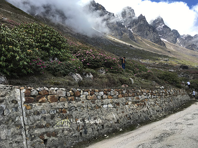 Sikkim; India; Zero Point; mountains; sky; clouds; uasatish; road; Zero Point Sikkim;