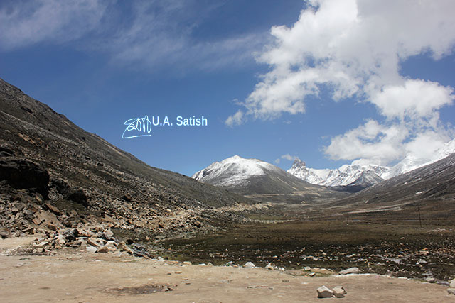 Sikkim; India; Zero Point; mountains; sky; clouds; uasatish;