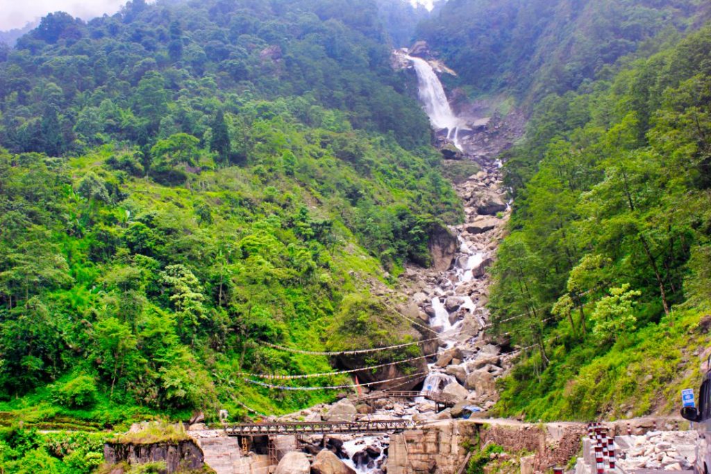 Bhewma Falls; Sikkim; uasatish;